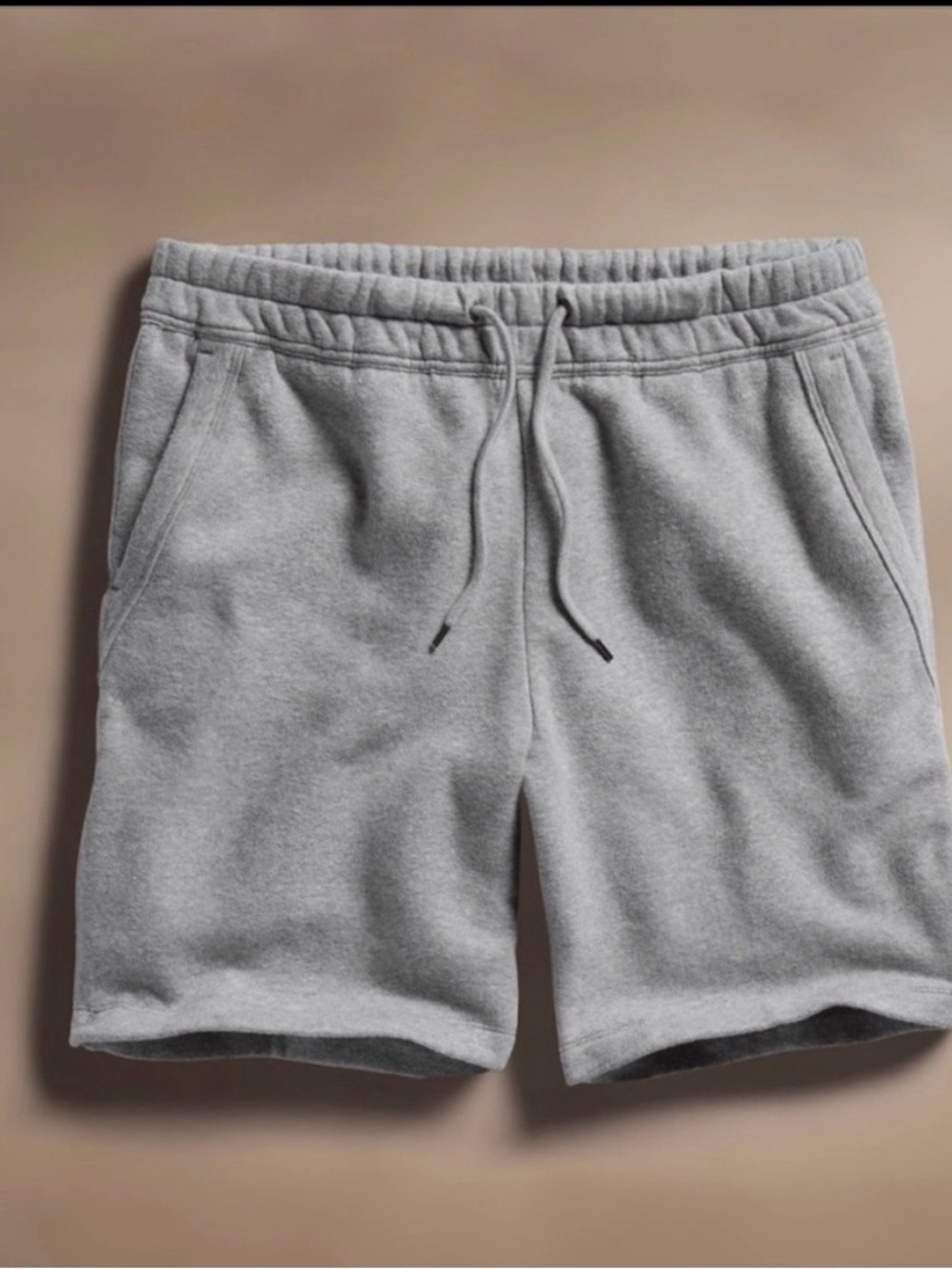 James Perse mens cozy Heather gray sweat shorts XXL 5